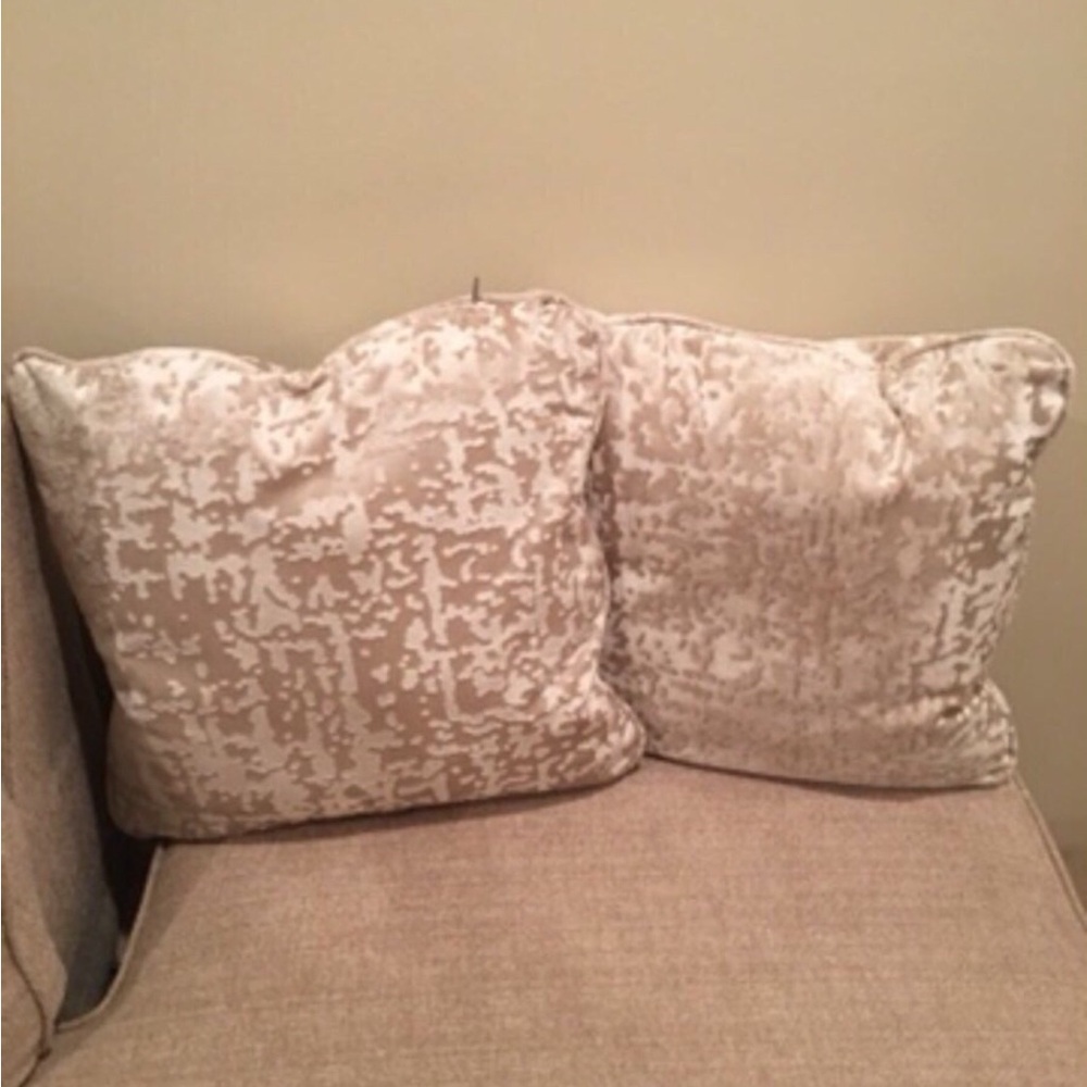 Elegant Cream Throw Pillows